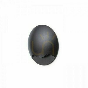 Zapustené vonkajšie svietidlo Kick I Black 230 V Led 3 W Ip54 3000 K small 1