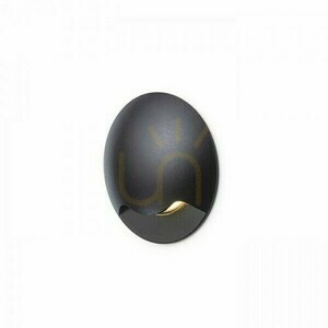 Zapustené vonkajšie svietidlo Kick I Black 230 V Led 3 W Ip54 3000 K small 0