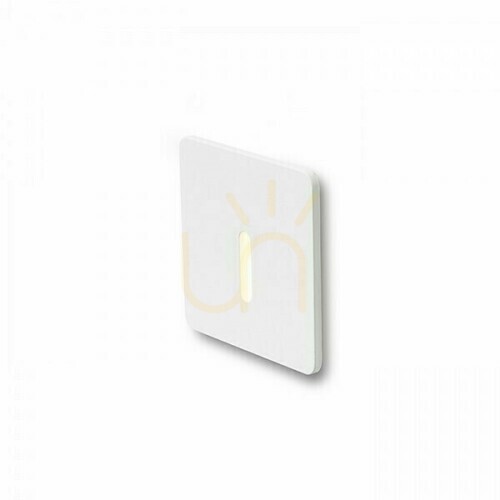 Skontrolujte Zapustené svietidlo Iria Sq White 230 V Led 3 W 10° 3000 K