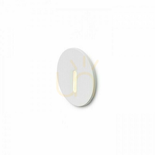 Skontrolujte Zapustené nástenné svietidlo Iria R biele 230 V LED 3 W 10° 3000 K