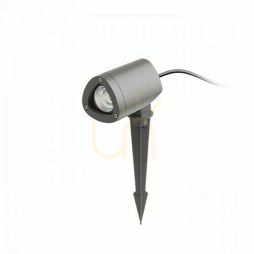 Skontrolujte Cosmo Vonkajší reflektor na klin antracitový 230 V Led 10 W 24° IP65 3000 K