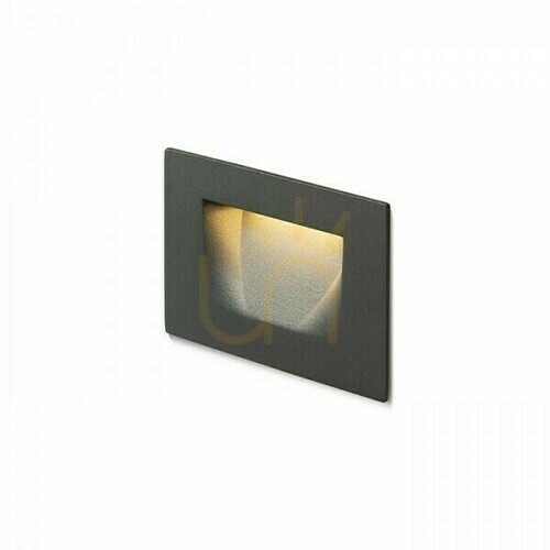 Skontrolujte Zapustené vonkajšie svietidlo na antracit 230 V Led 3 W Ip54 3000 K