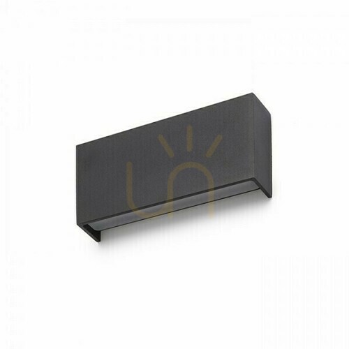 Skontrolujte Vonkajšie nástenné svietidlo Torino Black 230 V Led 2x5 W Ip54 3000 K