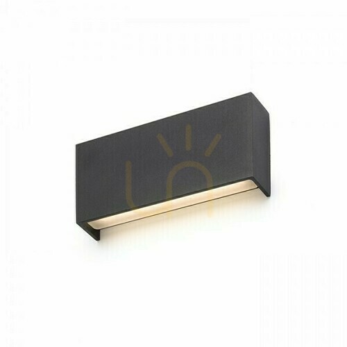 Skontrolujte Vonkajšie nástenné svietidlo Torino Black 230 V Led 2x5 W Ip54 3000 K