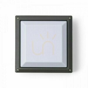 Nástenné svietidlo Delta 215 Povrchová montáž Antracit 230 V E27 18 W Ip54 small 4