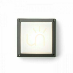 Nástenné svietidlo Delta 145 Povrchová montáž Antracit 230 V Gx53 9 W Ip54 small 2