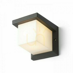 Nástenné svietidlo Hide Sq nástenné svietidlo Antracit 230 V E27 13 W Ip44 small 4