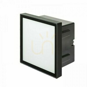 Dejavu Sq 14 Zapustené vonkajšie svietidlo čierne 230 V Led 6 W Ip65 3000 K small 2
