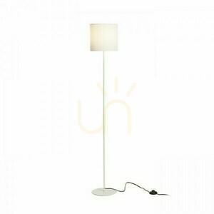 Stojaca lampa Etesian biela 230 V E27 28 W. small 0