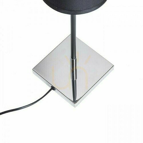 Skontrolujte Stolná lampa Rendl Lulu čierna/chróm E27 LED 8 W R12465