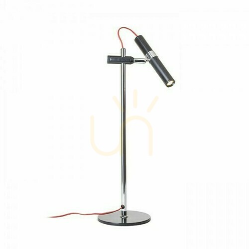 Skontrolujte Viper Tl Stolná lampa čierna chróm 230 V Led 3 W 60° 3000 K