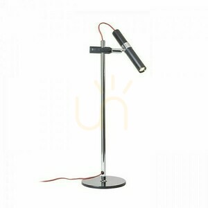 Viper Tl Stolná lampa čierna chróm 230 V Led 3 W 60° 3000 K small 0