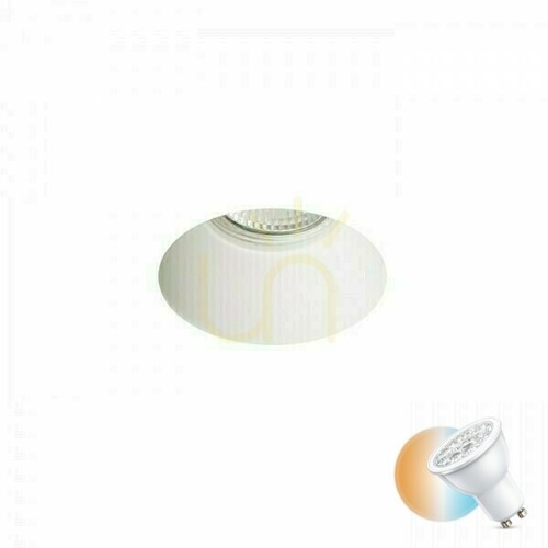 Skontrolujte Zapustené svietidlo Dag R 83 Gypsum 230 V Gu10 35 W.