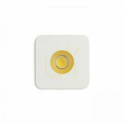 Skontrolujte Rio Sq Zapustené svietidlo biele 230 V Led 3 W 22° 3000 K