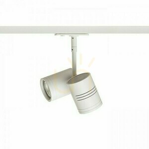 Beeba Ii reflektor pre 1-fázovú koľajnicu biely 230 V Gu10 2x35 W. small 1