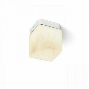 Esica Sq Kúpeľňové stropné svietidlo Chrome 230 V Led 6 W Ip44 3000 K small 2