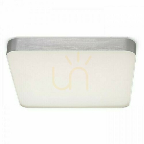 Skontrolujte Mensa Sq 80 Stropný plafón z brúseného hliníka 230 V Led 138 W 3000 K