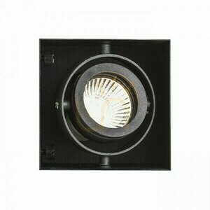 Electra I Black 230 V Gu10 50 W zapustené svietidlo. small 2