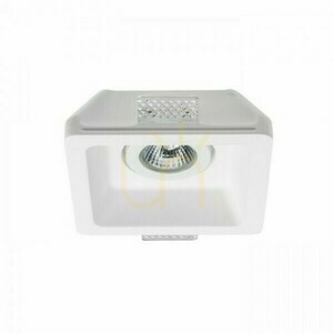 Zapustené svietidlo DINO SQ GU10 smerové sadrové 230 V max 35 W small 4