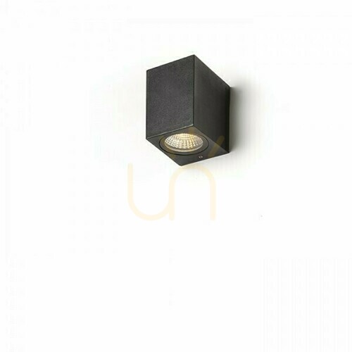 Skontrolujte Vonkajšie nástenné svietidlo Kubi I Anthracite 230 V Led 3 W 56° Ip54 3000 K