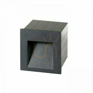 Zapustené vonkajšie svietidlo Tess Sq Anthracite 230 V Led 3 W Ip54 3000 K small 1