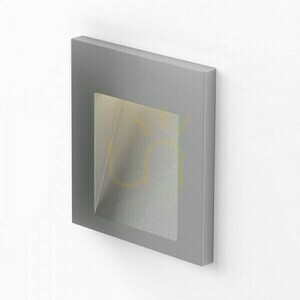 Tess Sq Silver Grey vonkajšie vstavané svietidlo 230 V Led 3 W Ip54 3000 K small 3