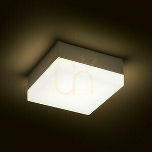 Plafónové vonkajšie okuliare s povrchovou montážou Silver Grey 230 V Led 5 W Ip54 3000 K small 1