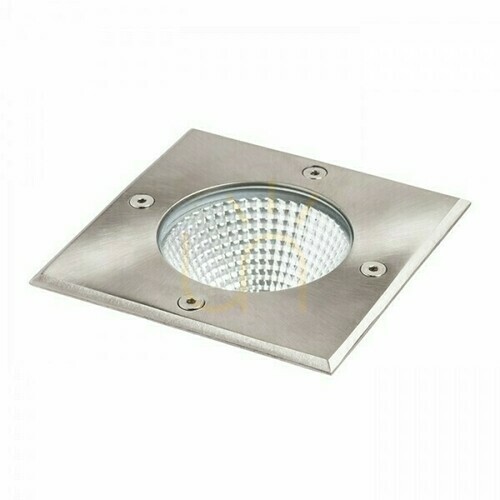 Skontrolujte Zapustené vonkajšie svietidlo Rizz Sq 125 Nerezová oceľ 230 V Led 7 W 41° Ip67 3000 K
