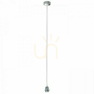 Závesná súprava Rendl HEX Silver-Grey R11944, E27 LED, max. 15 W small 1