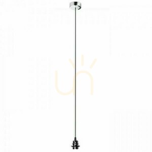 Závesná súprava Rendl HEX CHROM čierna/chróm E27 15 W R11940 small 1