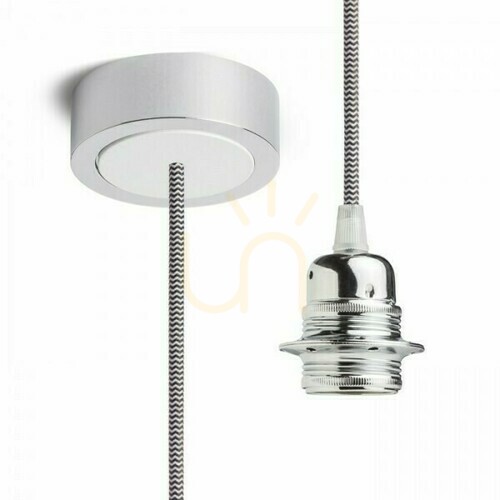 Skontrolujte Tienidlo, šesťhranné tienidlo Závesná sada Chp+C/Bk+Cho+Bp1 230 V E27 28 W.