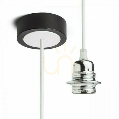 Skontrolujte Tienidlo, šesťhranné tienidlo Závesná sada Cp+Bk+Cho+Bp1 230 V E27 28 W.