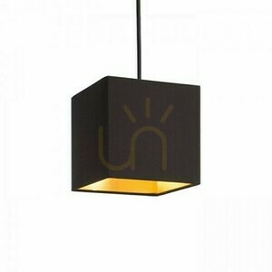 Tienidlo, tienidlo Tempo 15/15 Polycotton Black/Gold Foil Max. 28 W small 3