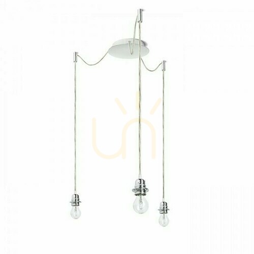 Skontrolujte Tienidlo, tienidlo Kombix 3 Závesná sada Chp+Tk+Cho 230 V E27 3x28 W.