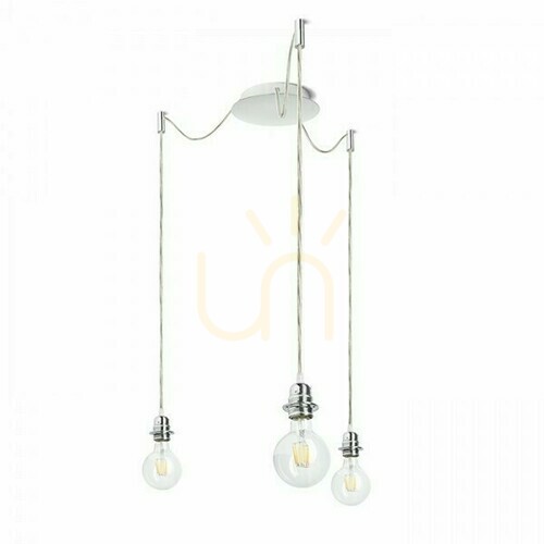 Skontrolujte Tienidlo, tienidlo Kombix 3 Závesná sada Chp+Tk+Cho 230 V E27 3x28 W.