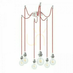 Tienidlo, tienidlo Kombix 6 Závesná sada Chp+Czk+Cho 230 V E27 6x28 W. small 0