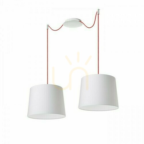 Skontrolujte Tienidlo, tienidlo Kombix 2 Závesná sada Chp+Czk+Cho 230 V E27 2x28 W.