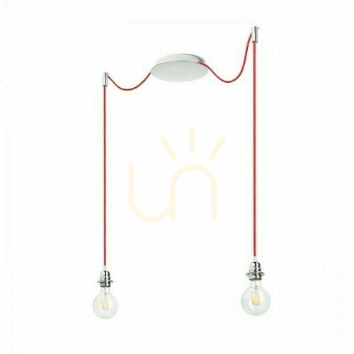 Skontrolujte Tienidlo, tienidlo Kombix 2 Závesná sada Chp+Czk+Cho 230 V E27 2x28 W.