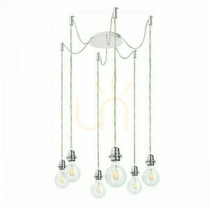 Tienidlo, tienidlo Kombix 6 Závesná sada Bp+Tk+Cho 230 V E27 6x28 W. small 1
