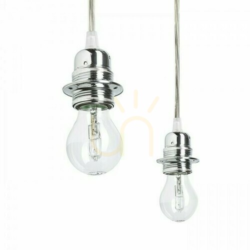 Skontrolujte Tienidlo, tienidlo Kombix 6 Závesná sada Bp+Tk+Cho 230 V E27 6x28 W.