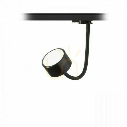 Skontrolujte Pixie Spotlight na flexibilnom ramene pre 3-fázovú koľajnicu čierny 230 V Led Gx53 7 W.