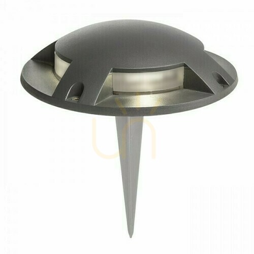 Skontrolujte Toptop Iv Ground Lamp Anthracite 230 V Led 4x1 W Ip67 3000 K
