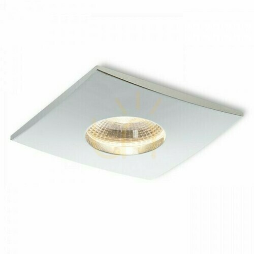 Skontrolujte Zapustené svietidlo Waterboy Sq Chrome 230 V Led 10 W 40° Ip65 3000 K