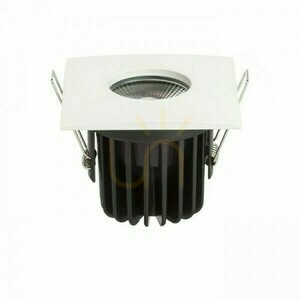 Zapustené svietidlo Waterboy Sq Matte White 230 V Led 10 W 40° Ip65 3000 K small 3