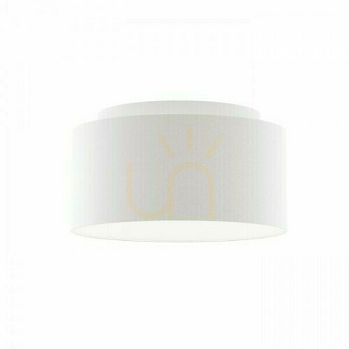 Skontrolujte Tienidlo, dvojité 55/30 Polycotton White/White PVC Max tienidlo. 23 W