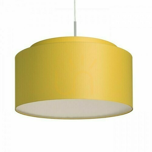Skontrolujte Tienidlo, tienidlo Dvojité 55/30 Chintz Apricot/White Pvc Max. 23 W