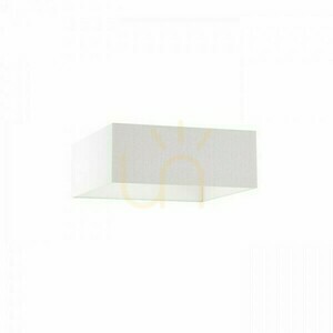 Tienidlo RENDL TEMPO 50/19 štvorcové biele polycotton, 50 × 50 cm, max. 23 W small 0