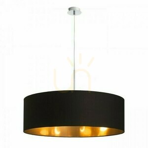 Tienidlo, tienidlo Ron 60/19 Polycotton Black/Copper Foil Max. 23 W small 1