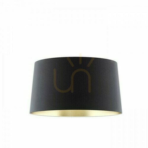 Skontrolujte Tienidlo, tienidlo Aspro 55/30 Polycotton Black/Gold Foil Max. 23 W