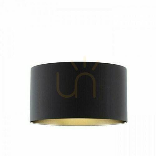 Skontrolujte Tienidlo, tienidlo Ron 55/30 Polycotton Black/Gold Foil Max. 23 W